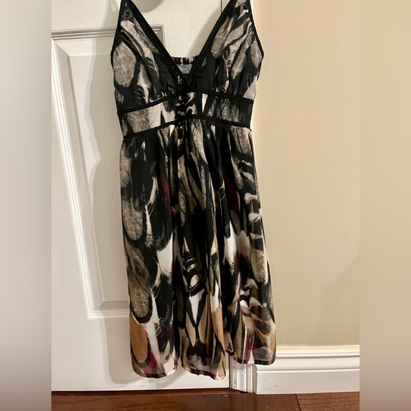SEXY strappy mini feather flowy dress - XS - Picture 2 of 6